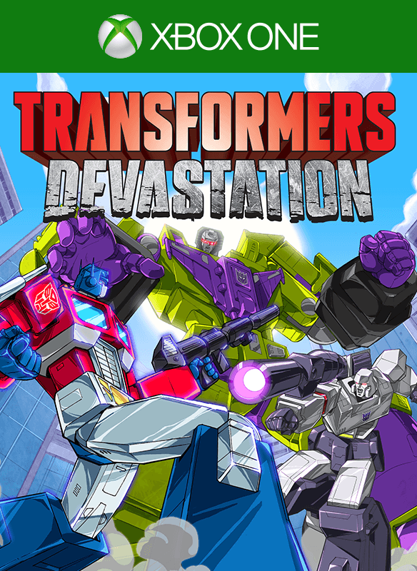 Transformers: Devastation box art for Xbox One